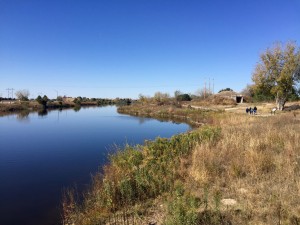 The Platte River, Kearney, Nebraska